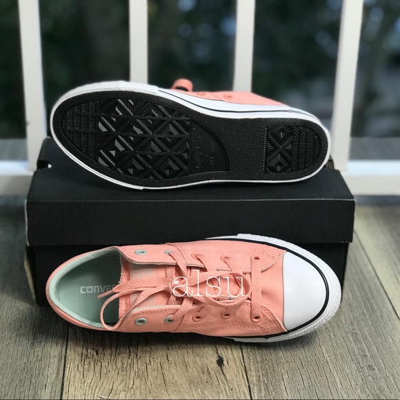 NWT Converse Ctas Madison OX Pale Coral J/W - Picture 5 of 7